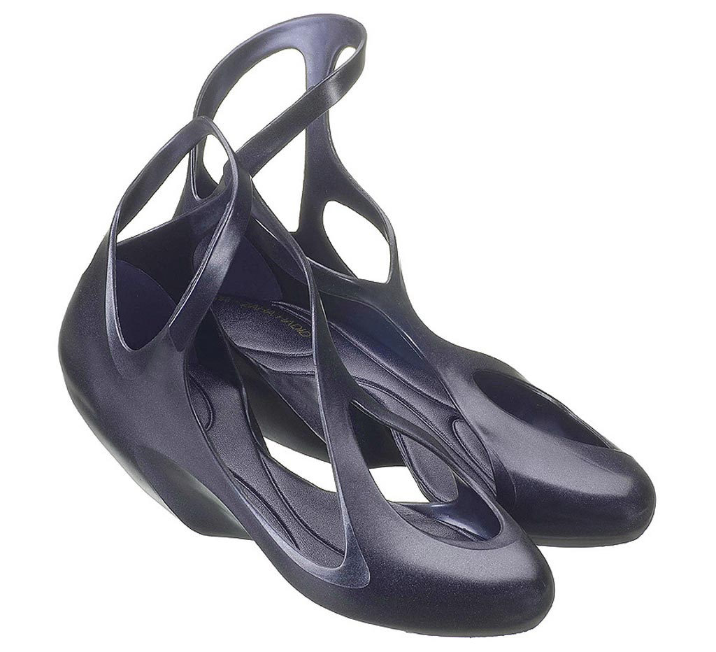 Scarpe Melissa, progetto di Zaha Hadid - colore grigio